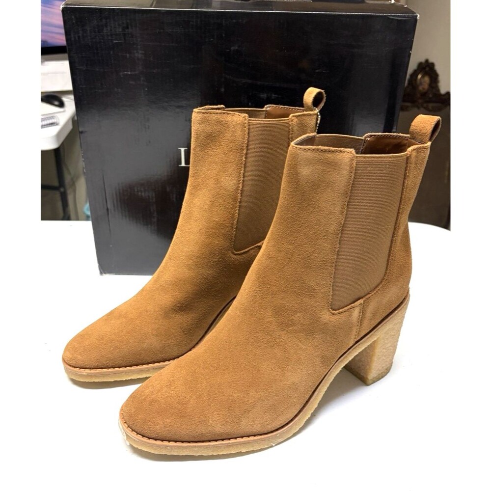 Lauren Ralph Lauren Marianna Leather Suede WP Women’s Boots Size 11B New In Box